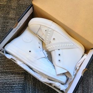 chuck taylor all star punk strap leather high top